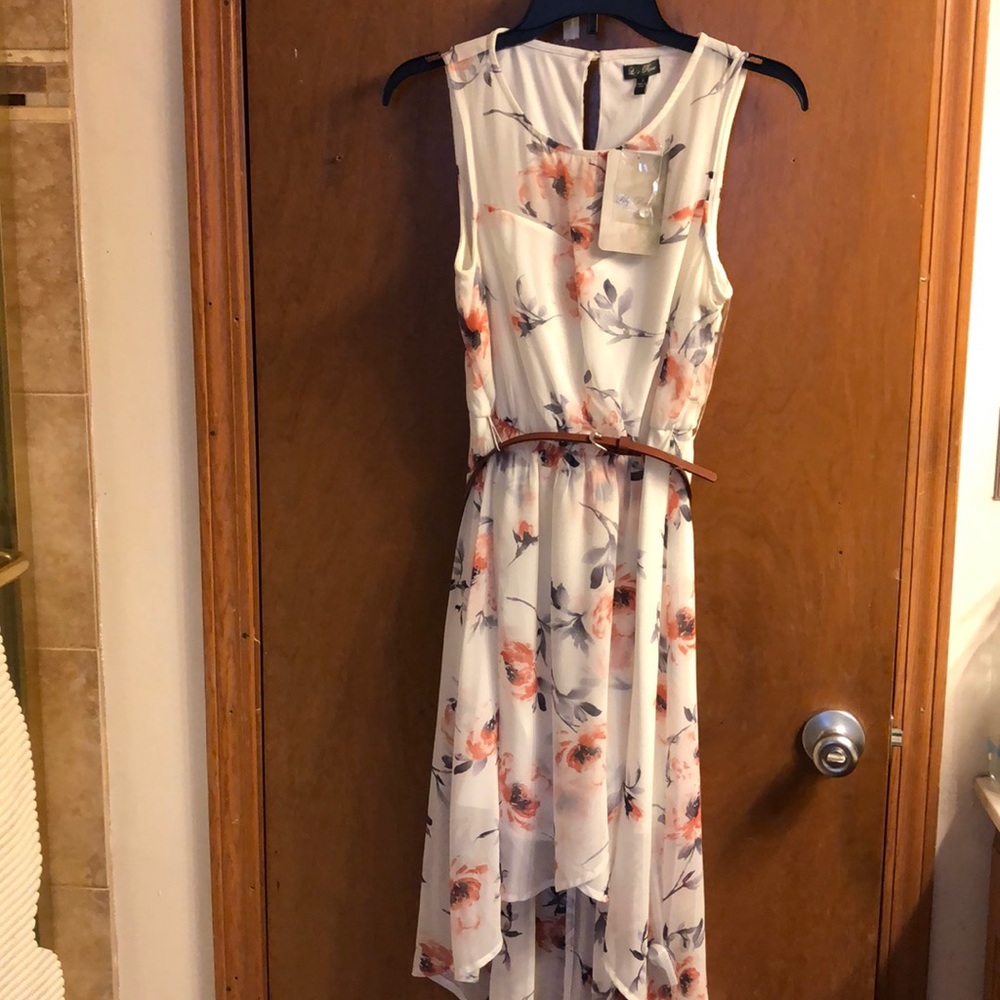 White Flower Sundress